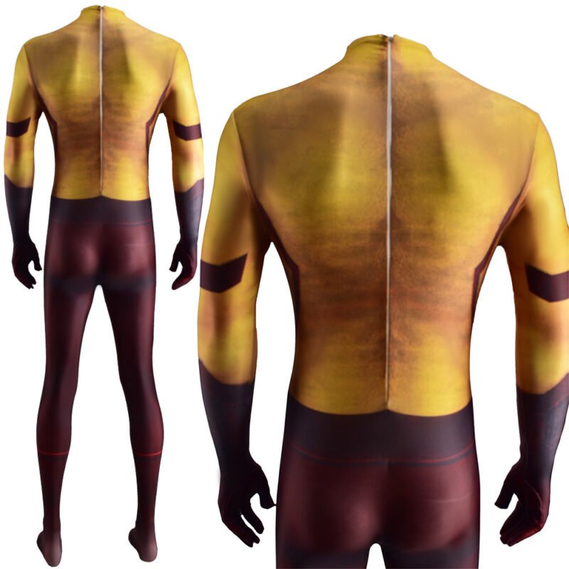 The Flash Season 3 Kid Flash Wally West Cosplay Costume Halloween X’mas Valentine’s day birthday gift comic-con game outfit - Image 4