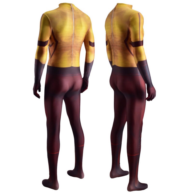 The Flash Season 3 Kid Flash Wally West Cosplay Costume Halloween X’mas Valentine’s day birthday gift comic-con game outfit - Image 7