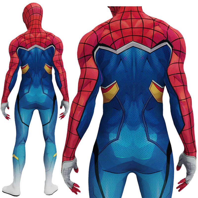 Marvel Rivals Spider-Punk 2099 BodySuit Marvel Superhero Cosplay Costume Halloween costume deluxe X'mas birthday Valentine's day gift toys comic-con - Image 2