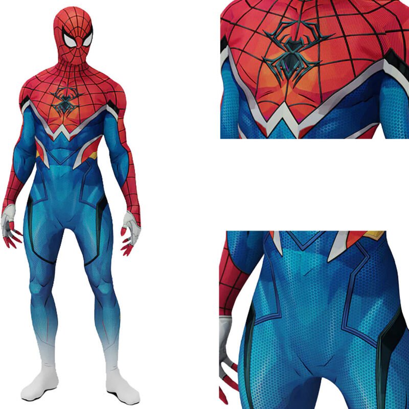 Marvel Rivals Spider-Punk 2099 BodySuit Marvel Superhero Cosplay Costume Halloween costume deluxe X'mas birthday Valentine's day gift toys comic-con - Image 3