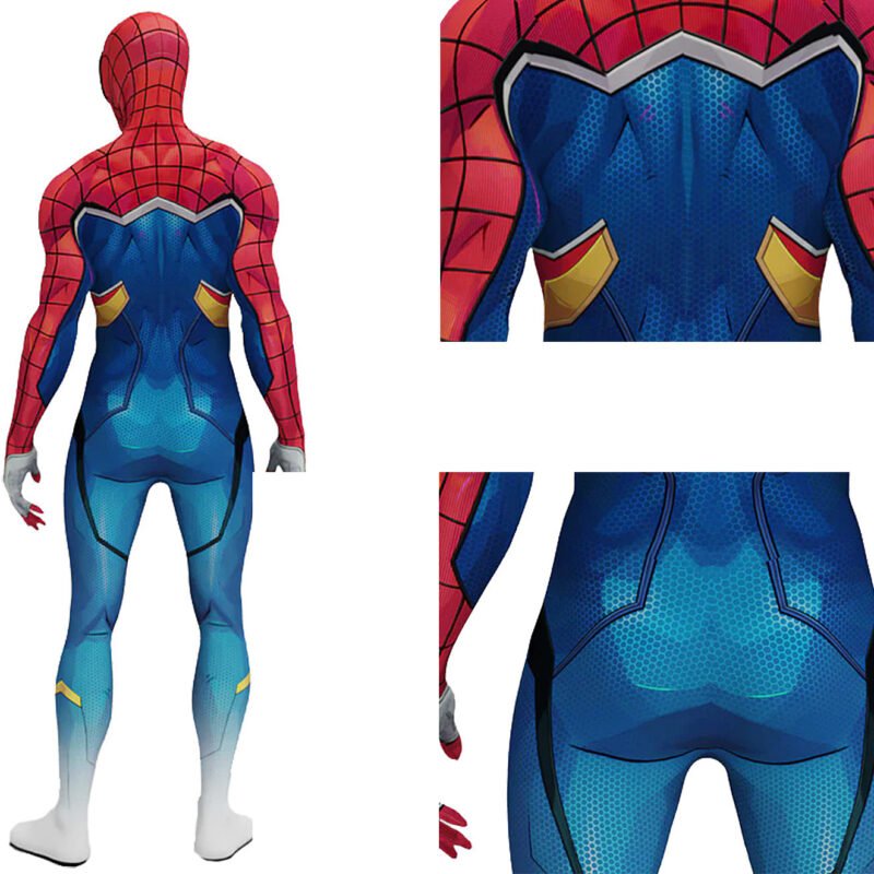 Marvel Rivals Spider-Punk 2099 BodySuit Marvel Superhero Cosplay Costume Halloween costume deluxe X'mas birthday Valentine's day gift toys comic-con - Image 4