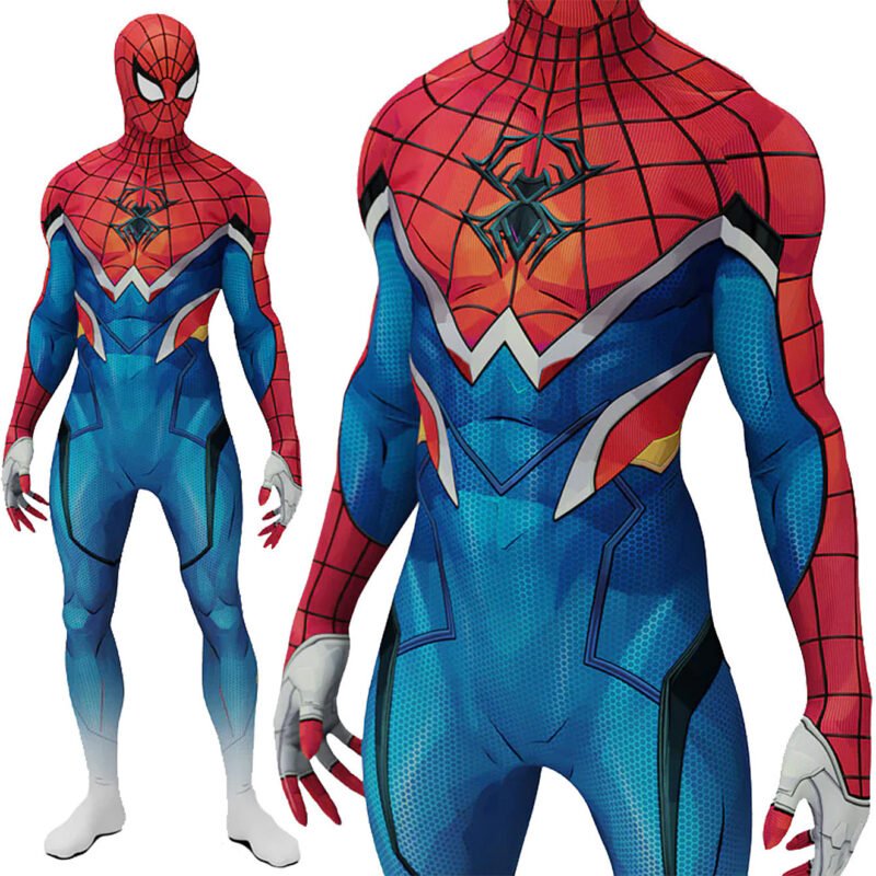 Marvel Rivals Spider-Punk 2099 BodySuit Marvel Superhero Cosplay Costume Halloween costume deluxe X'mas birthday Valentine's day gift toys comic-con - Image 5