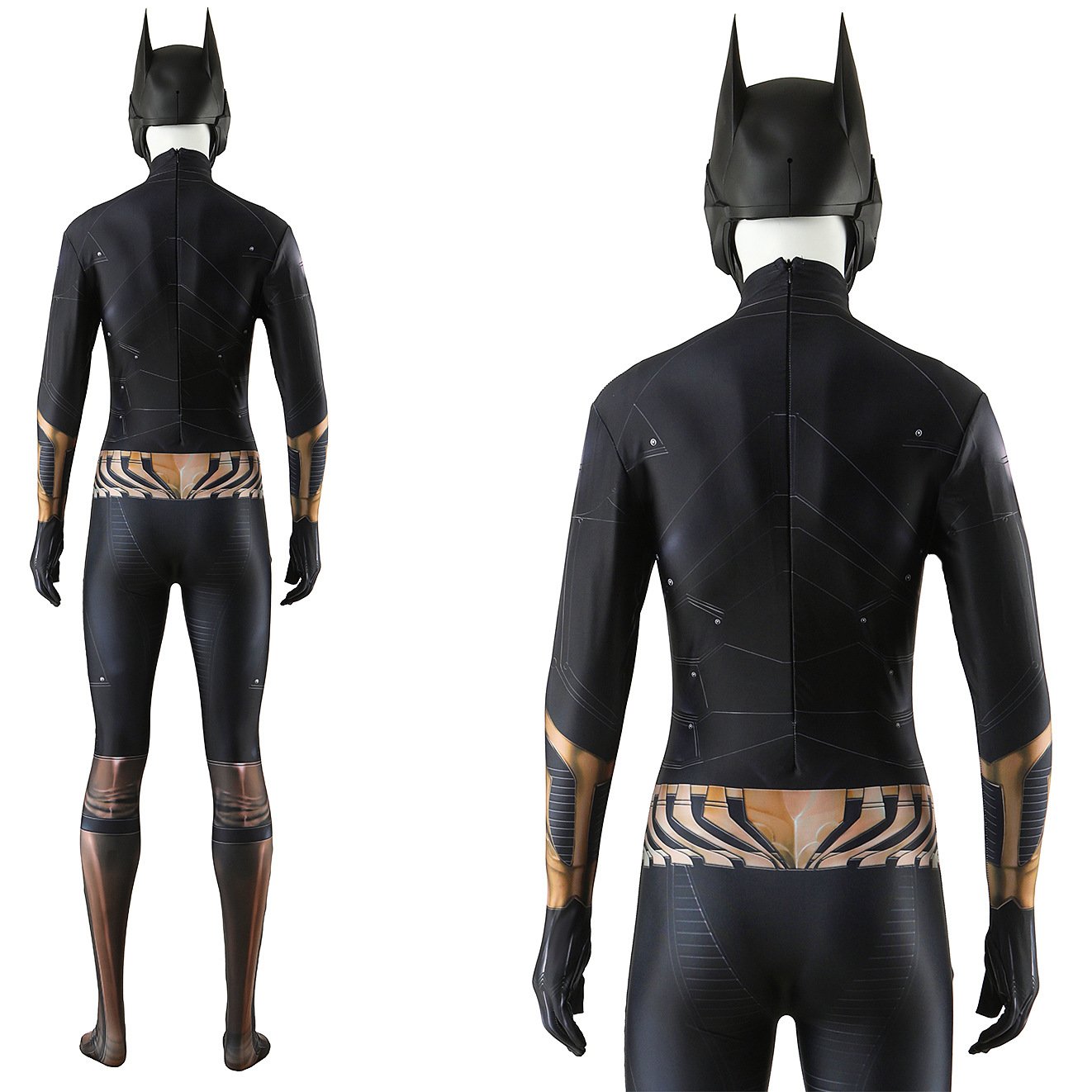 Batwoman Bodysuit Batman: Arkham Knight Cosplay Costume Halloween x’mas christmas birthday gift toys party make-up outfit - Image 8