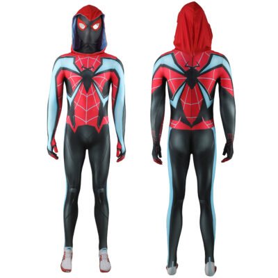 Miles Morales Costume Bodysuit Marvel's Spider-Man 2 Cosplay Costume Halloween x’mas christmas birthday gift toys party make-up outfit