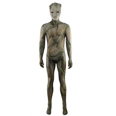Guardians of the Galaxy Groot Cosplay Costume Halloween x’mas christmas birthday gift toys party make-up outfit