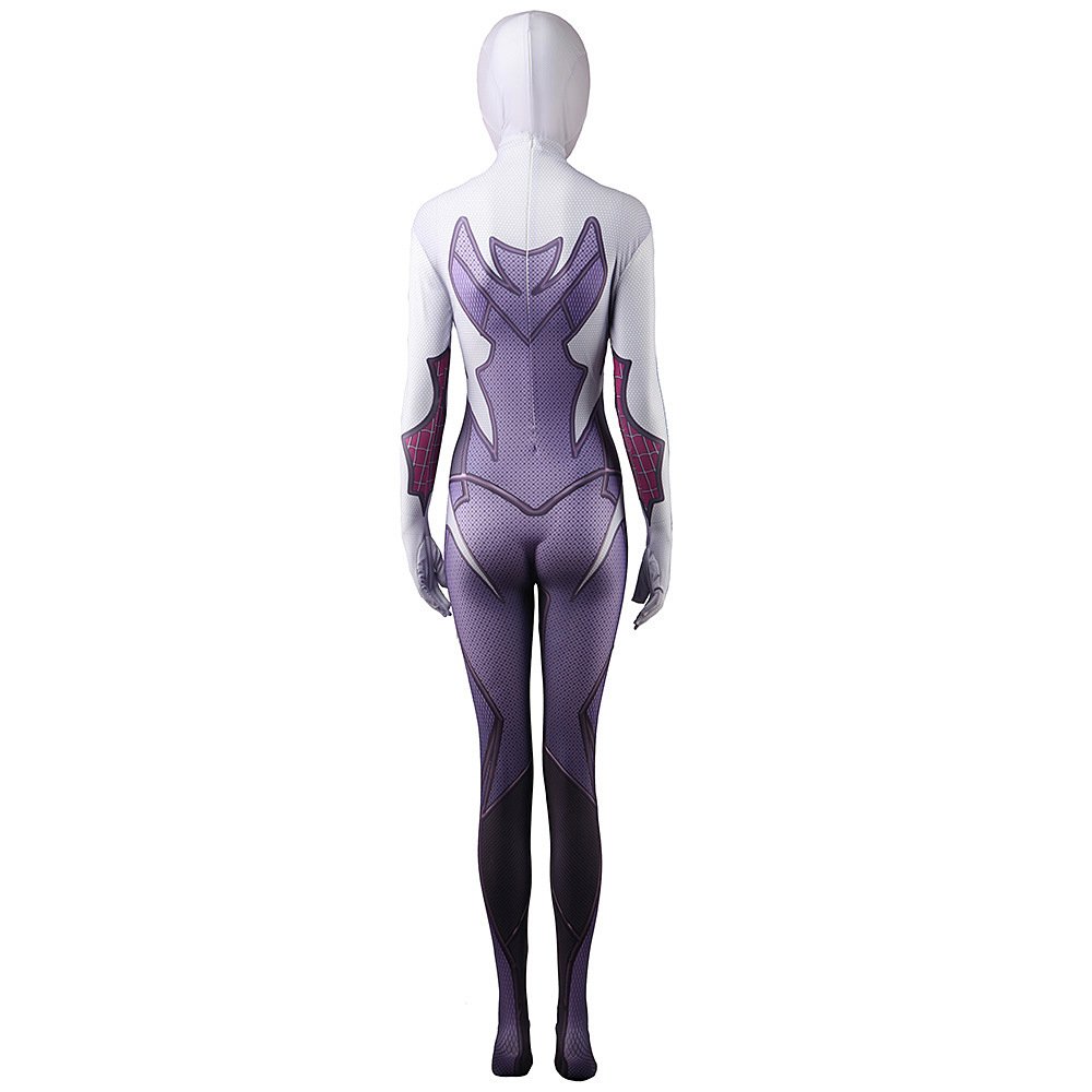 PS5 Spider-Gwen Cosplay Costume Halloween x’mas christmas birthday gift toys party make-up outfit - Image 8