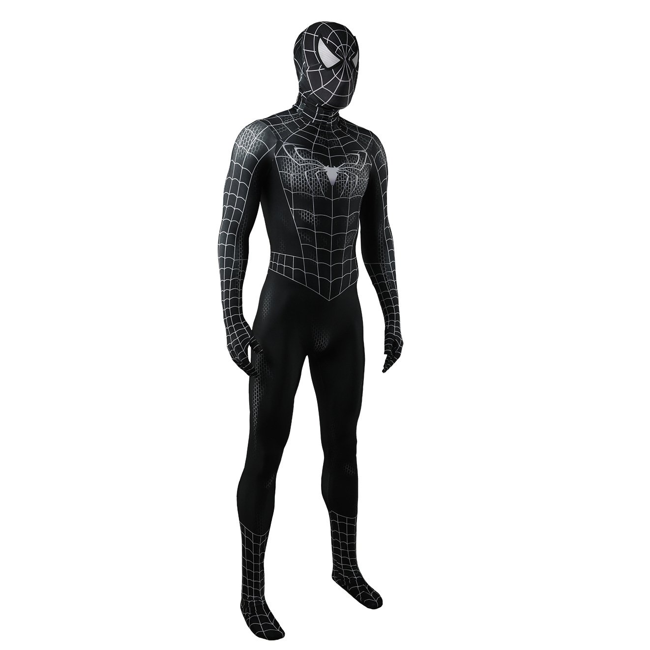 The Amazing Spider-Man 3 Black Raimi Spider-Man Cosplay Costume Halloween x’mas christmas birthday gift toys party make-up outfit - Image 5