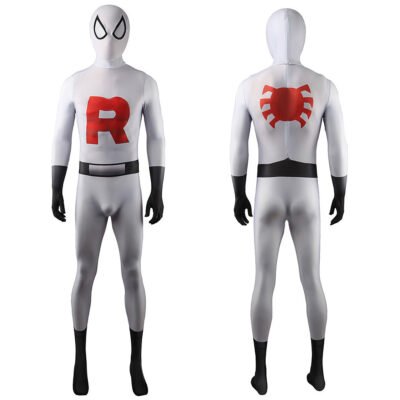 Team Rocket Spider-Man Cosplay Costume Halloween x’mas christmas birthday gift toys party make-up outfit