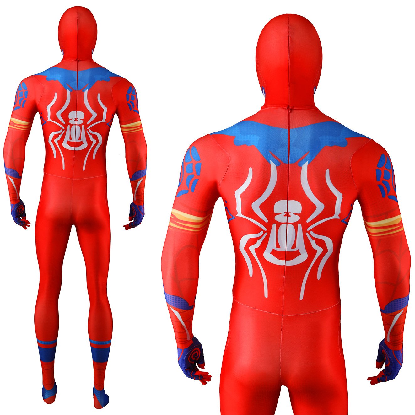 Pavitr Prabhakar Costume Bodysuit Spider-Man: Across the Spider-Verse Cosplay Costume Halloween x’mas christmas birthday gift toys party make-up outfit - Image 3