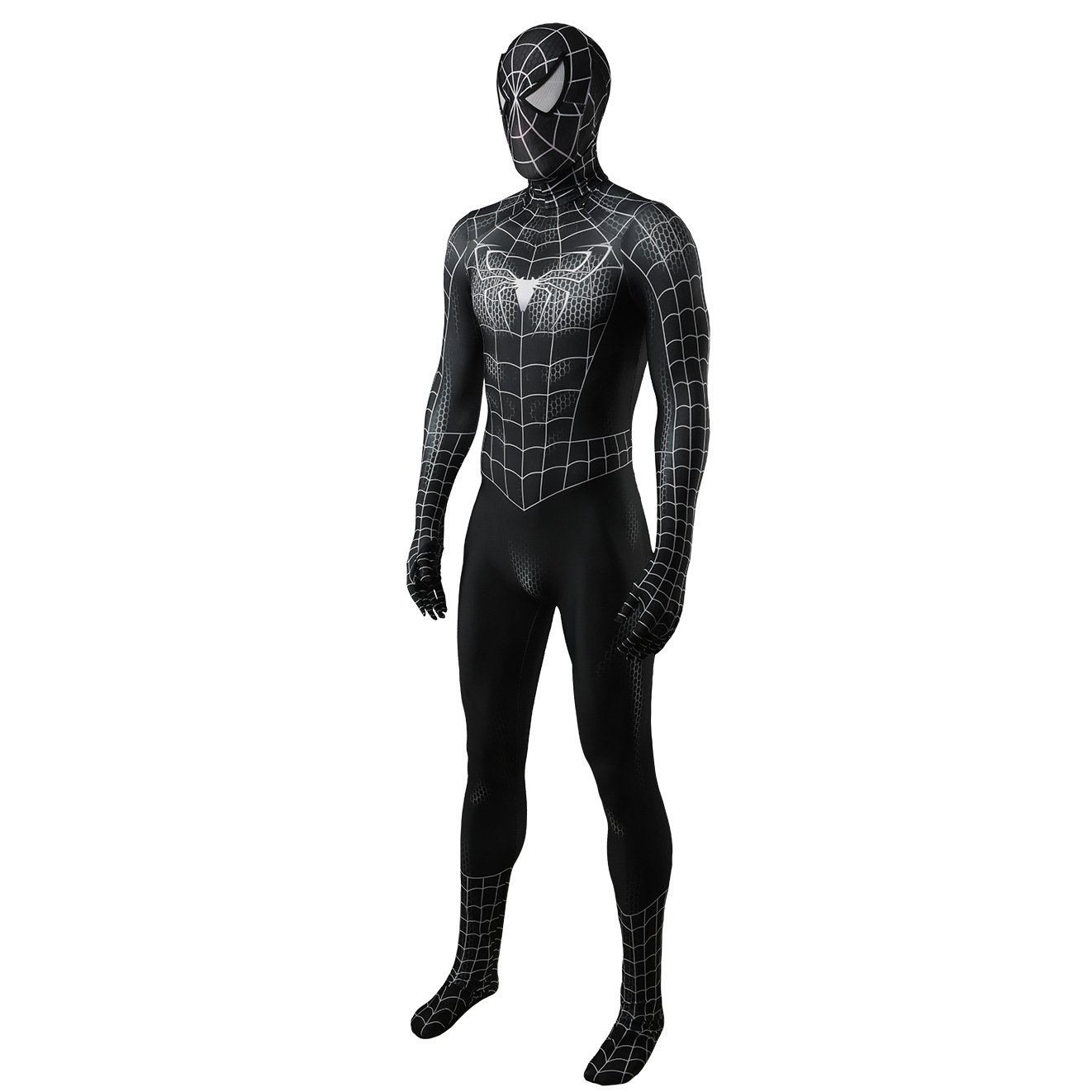 The Amazing Spider-Man 3 Black Raimi Spider-Man Cosplay Costume Halloween x’mas christmas birthday gift toys party make-up outfit - Image 6
