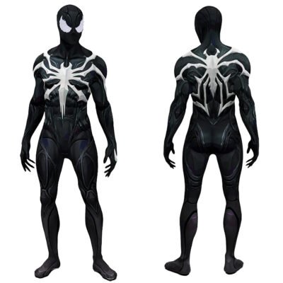 Marvel Rivals Symbiote Spider-Man Cosplay Costume Halloween x’mas christmas birthday gift toys party make-up outfit