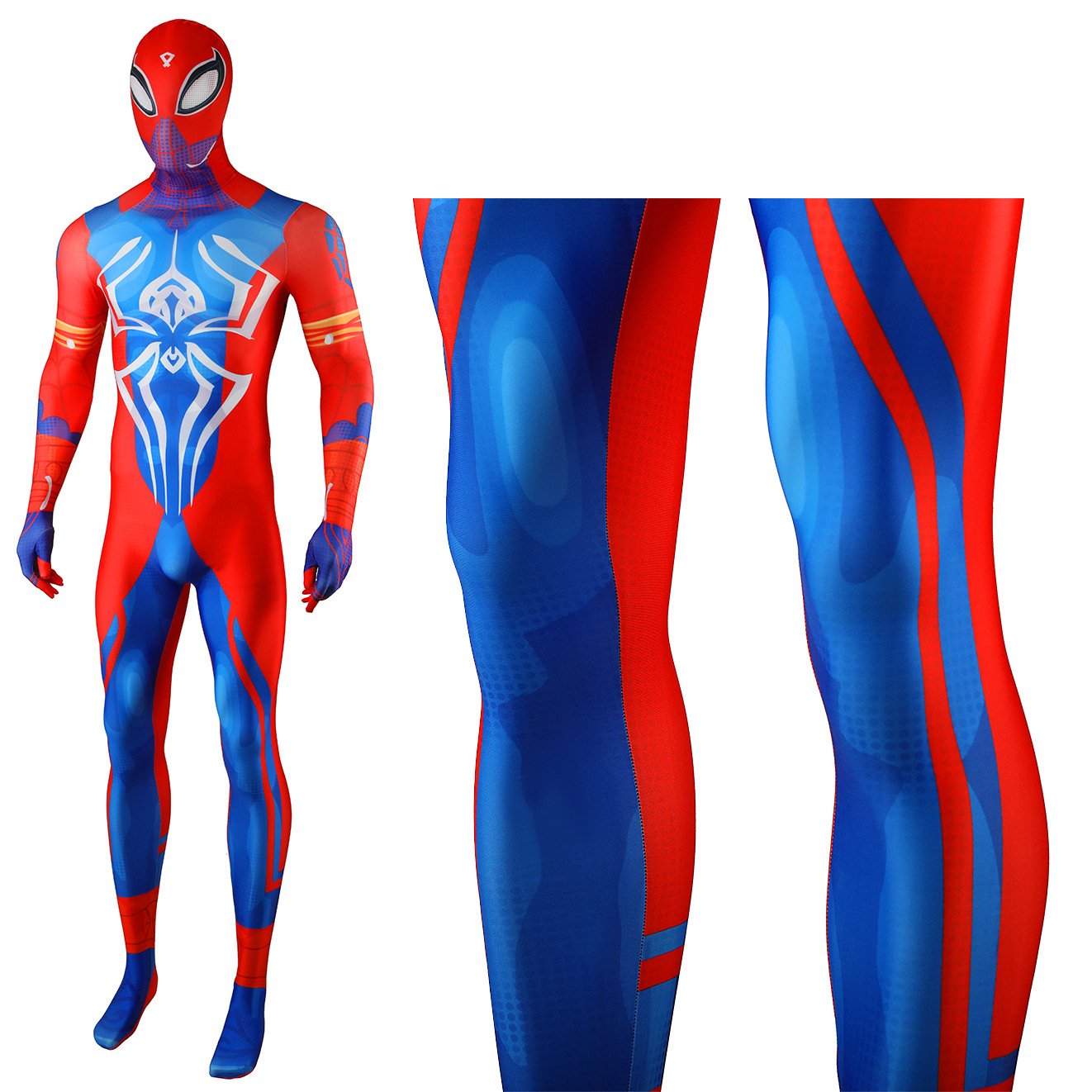 Pavitr Prabhakar Costume Bodysuit Spider-Man: Across the Spider-Verse Cosplay Costume Halloween x’mas christmas birthday gift toys party make-up outfit - Image 4