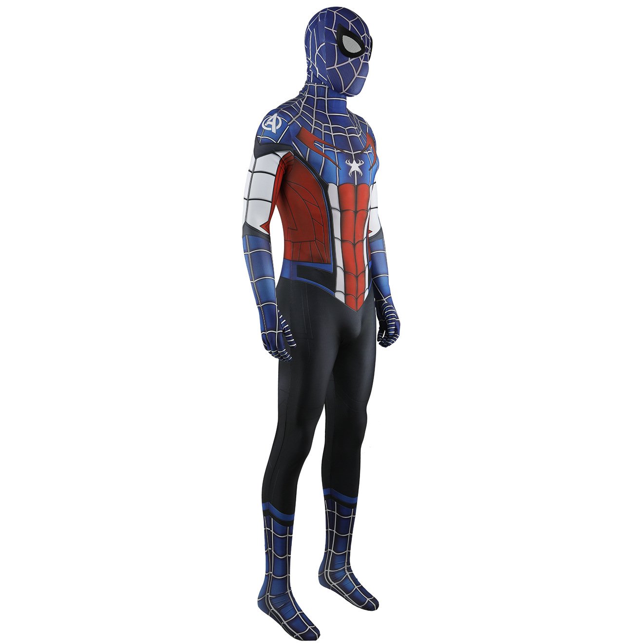 Avengers Captain America Spider Man Cosplay Costume Halloween x’mas christmas birthday gift toys party make-up outfit - Image 9