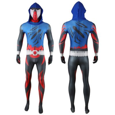 SCARLET Spider-man Jumpsuit Ben Reily Cosplay Costume Halloween x’mas christmas birthday gift toys party make-up outfit