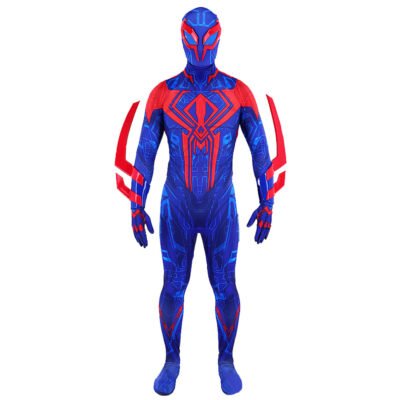 Across The SpiderVerse 2099 Spiderman Superhero Cosplay Costume Halloween x’mas christmas birthday gift toys party make-up outfit