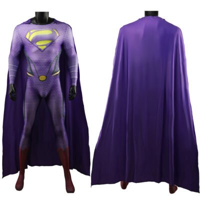 Creature of Steel Bizarro Cosplay Costume DC Supervillain Jumpsuit Halloween x’mas christmas birthday gift toys party make-up outfit