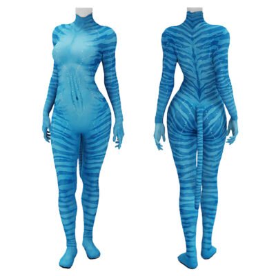 Avatar 2 The Way of Water Neytiri Cosplay Costume Halloween x’mas christmas birthday gift toys party make-up outfit