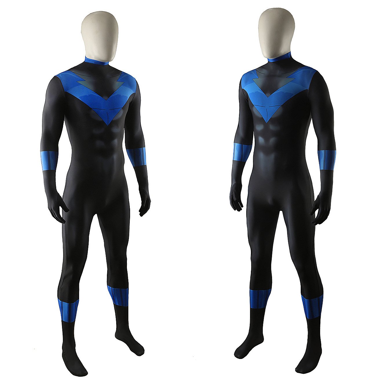 Batman Nightwing Dick Grayson Cosplay Costume Halloween x’mas christmas birthday gift toys party make-up outfit - Image 3