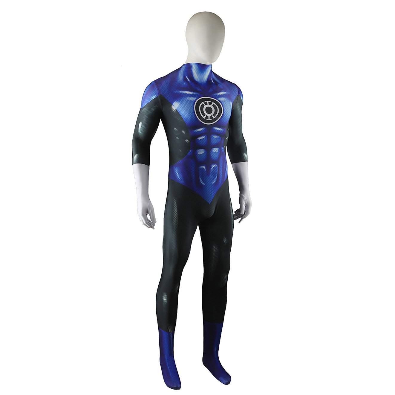 Blue Lantern Corps Spiderhero Cosplay Costume Halloween x’mas christmas birthday gift toys party make-up outfit - Image 3
