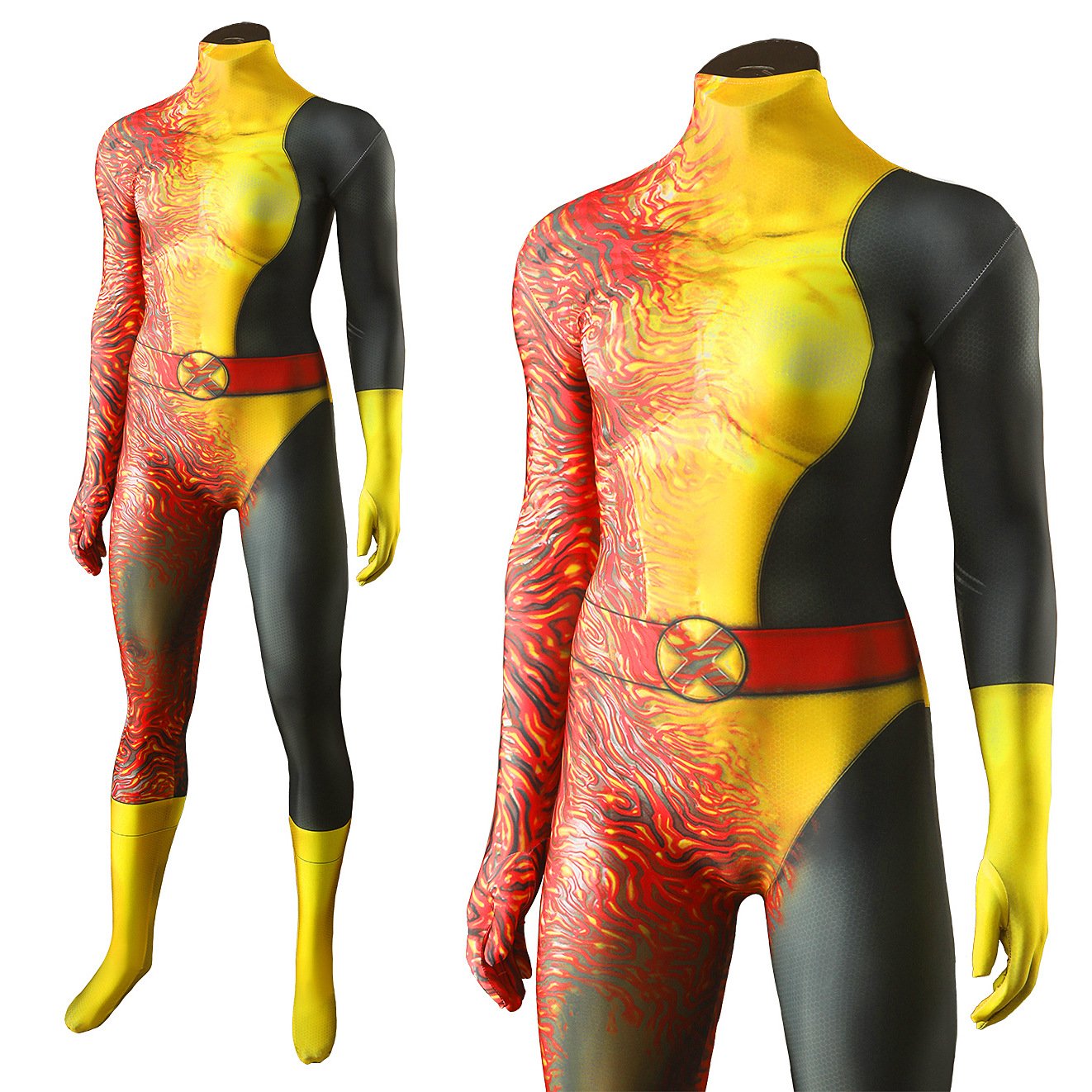 X-men Amara Aquilla Phoenix Cosplay Costume Halloween x’mas christmas birthday gift toys party make-up outfit - Image 4