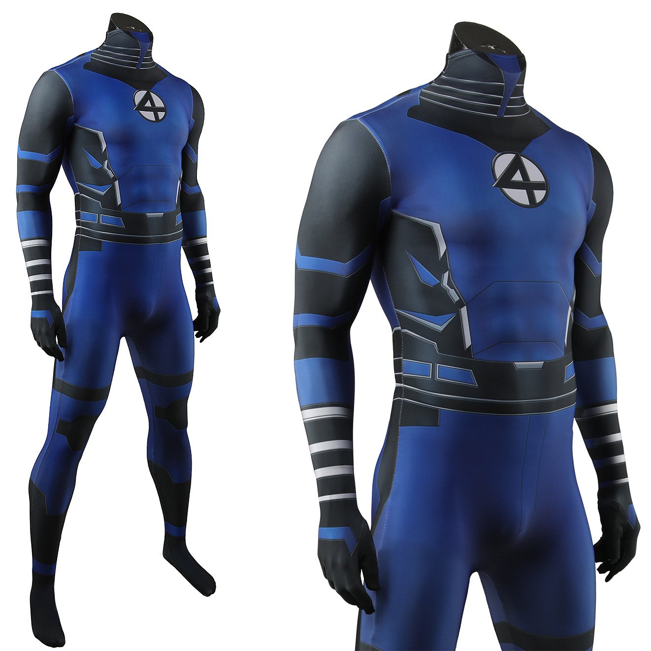Mister Fantastic 4 Jumpsuit Cosplay Costume Halloween x’mas christmas birthday gift toys party make-up outfit - Image 3