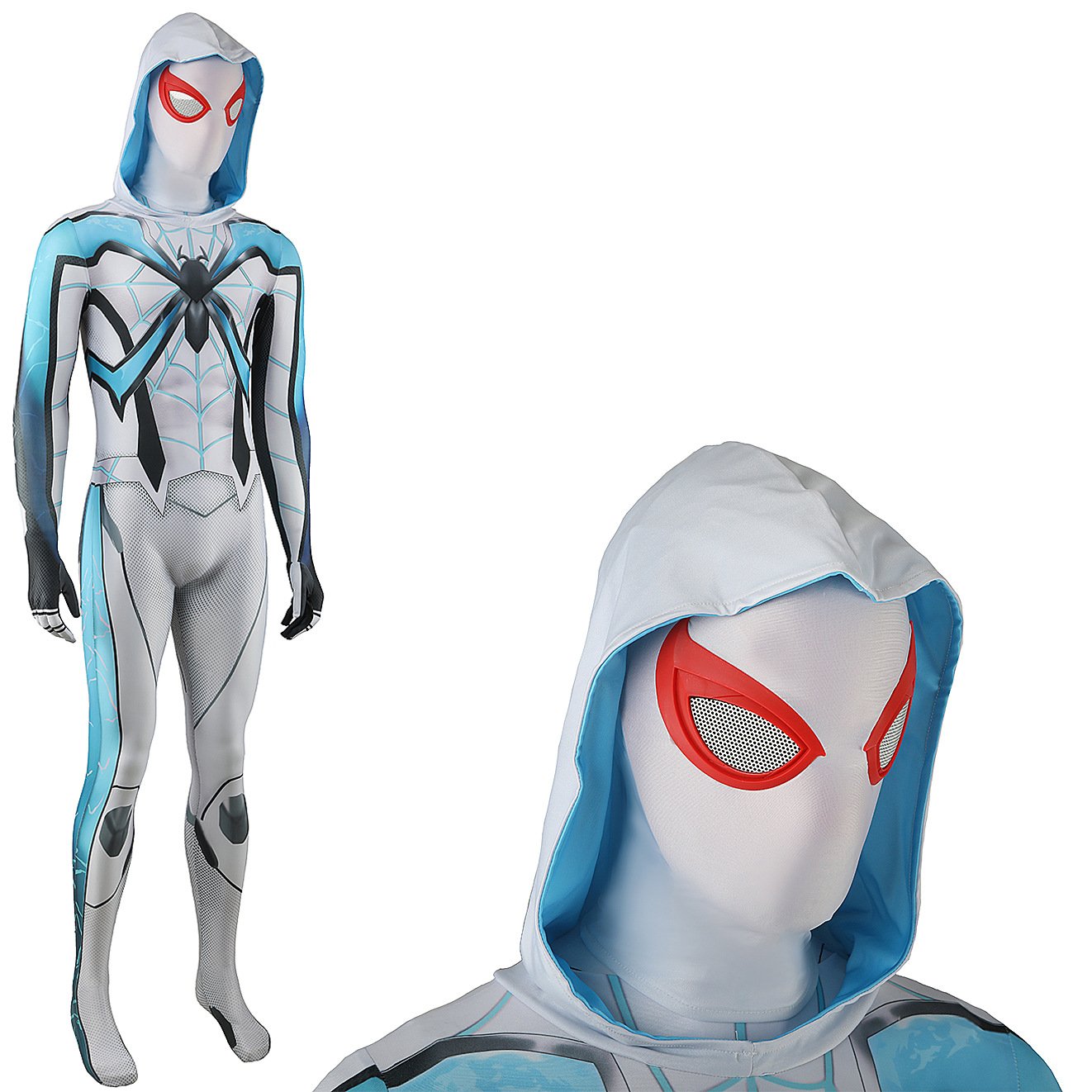 Miles Morales Spider-Man Marvel's Spider-Man 2 Cosplay Costume Halloween x’mas christmas birthday gift toys party make-up outfit - Image 4