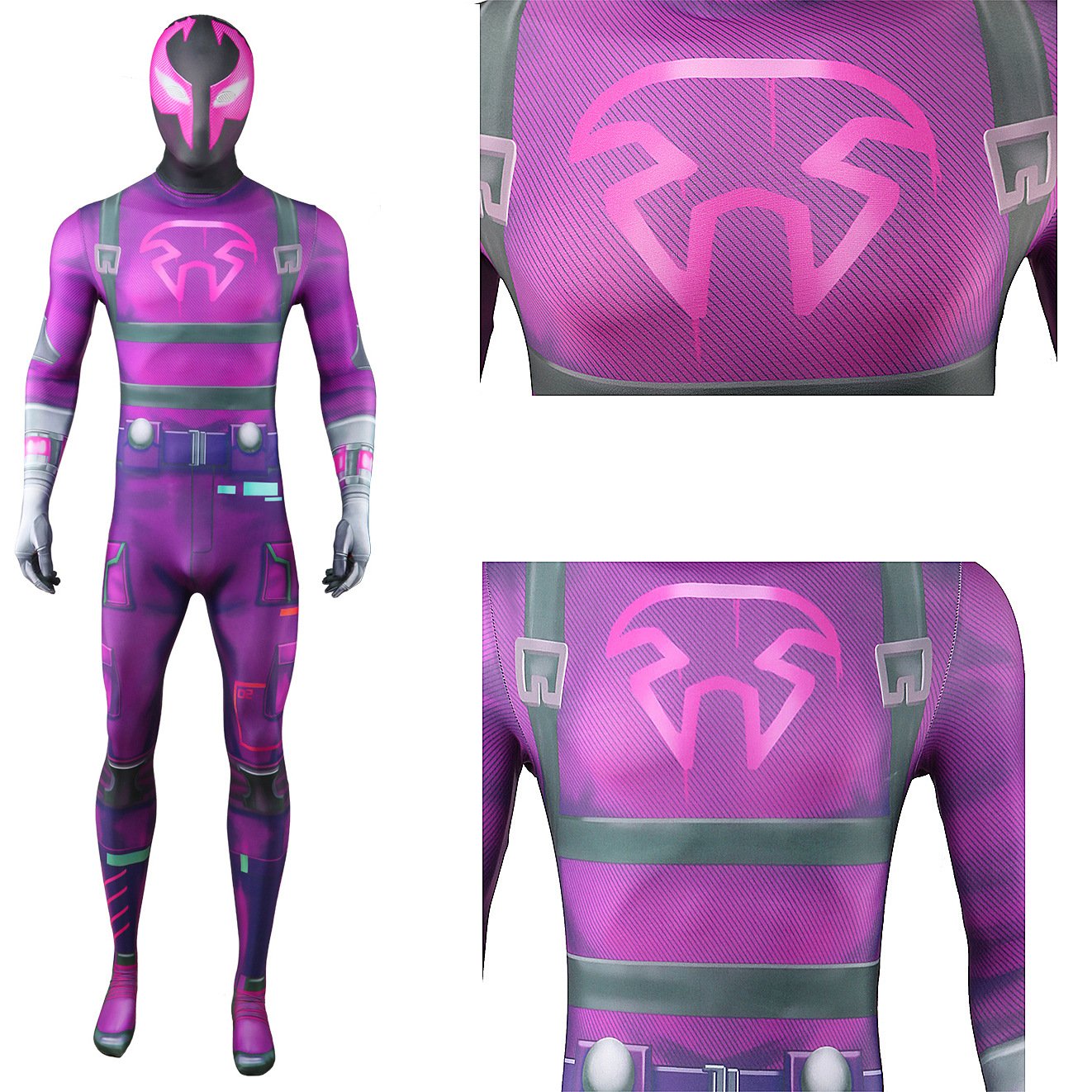 Spider-Man Into the Spider-Verse Prowler Miles G Morales Cosplay Costume Halloween x’mas christmas birthday gift toys party make-up outfit - Image 3