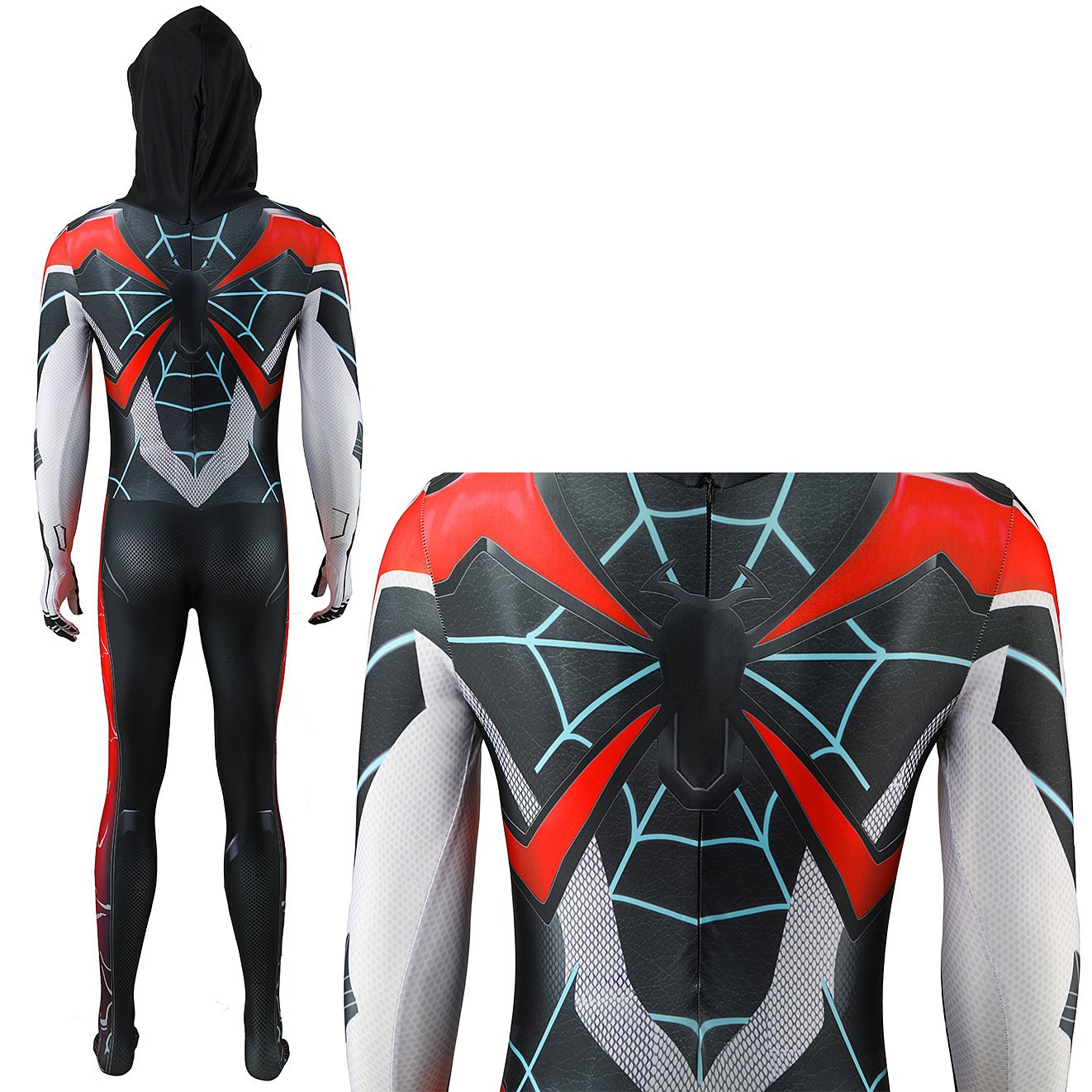 Miles Morales Marvel's Spider-Man 2 Cosplay Costume Halloween x’mas christmas birthday gift toys party make-up outfit - Image 5