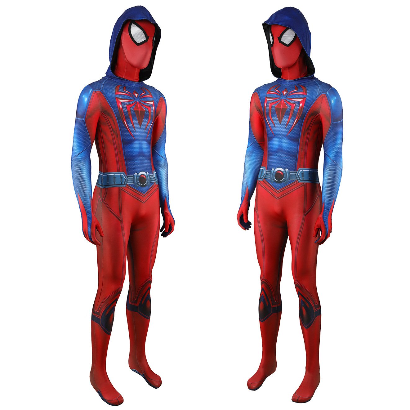 SCARLET Spider-man 2 PS5 Scarlet Spider Ben Reily Cosplay Costume Halloween x’mas christmas birthday gift toys party make-up outfit - Image 2