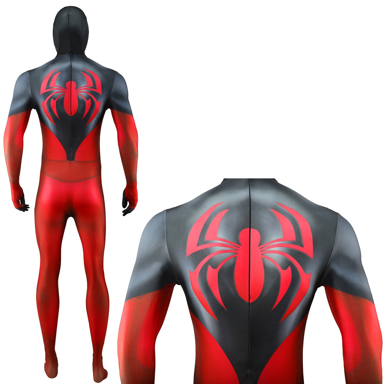Scarlet Spiderman Across the Spider-Verse Cosplay Costume Halloween x’mas christmas birthday gift toys party make-up outfit - Image 9