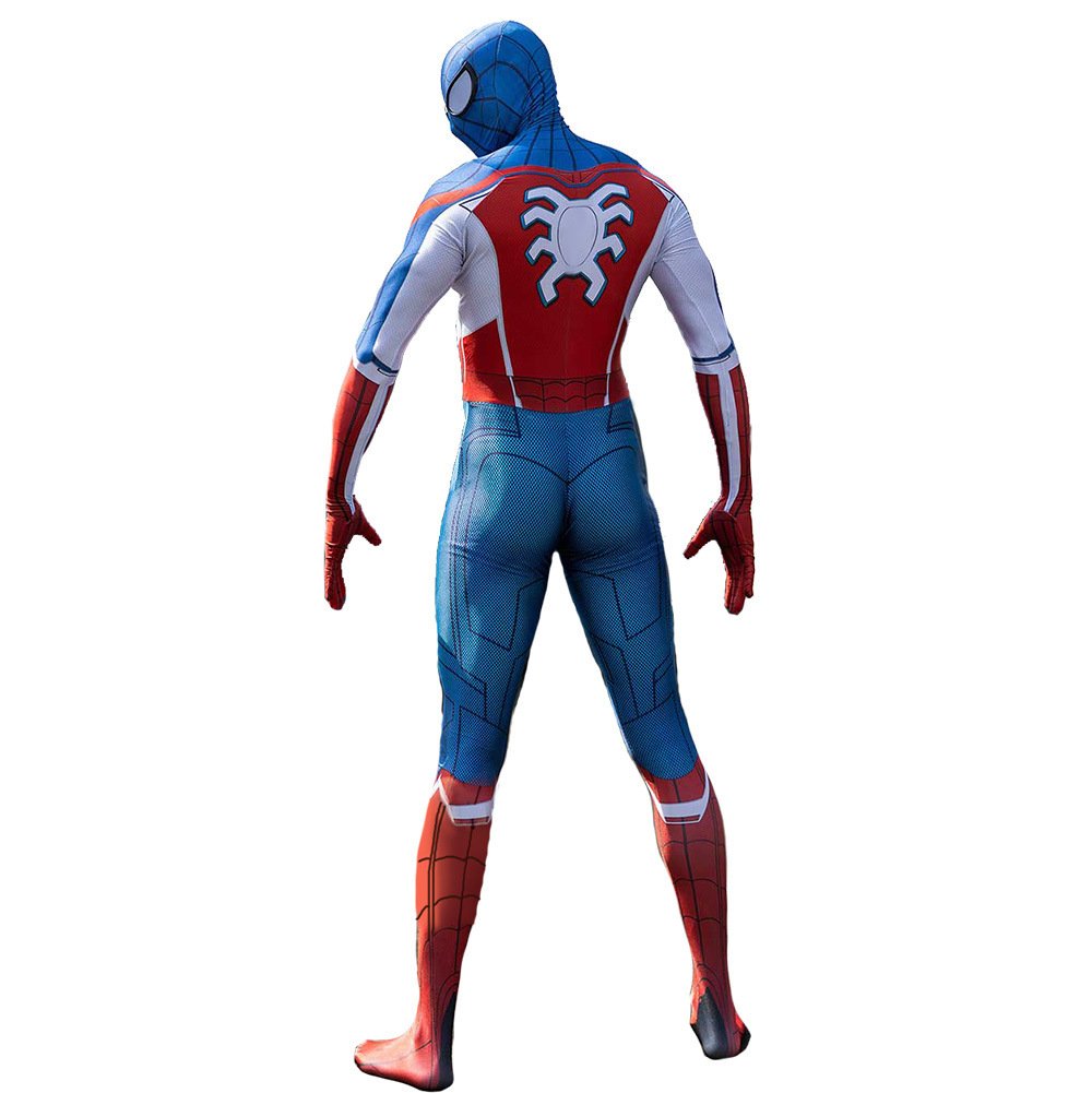 Home Coming Captain America Spiderman Superhero Cosplay Costume Halloween x’mas christmas birthday gift toys party make-up outfit - Image 5