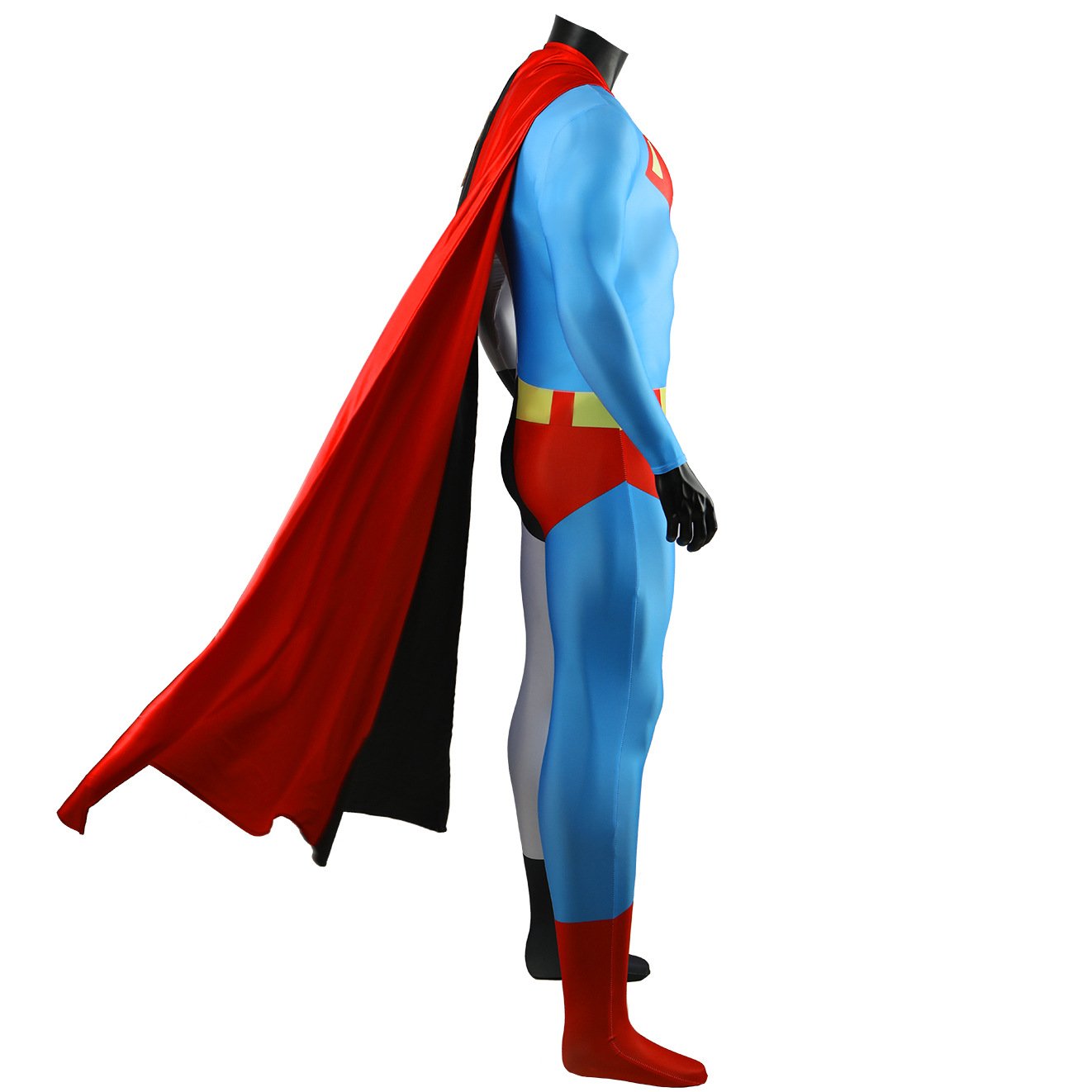 Superman & Batman Combined Cosplay Costume Halloween x’mas christmas birthday gift toys party make-up outfit - Image 3