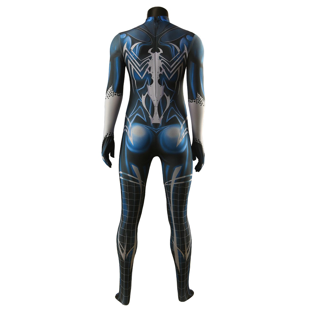 Venom Symbiote Spider-Man Blue Cosplay Costume Halloween x’mas christmas birthday gift toys party make-up outfit - Image 8